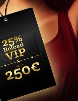 Entra nel VIP club StarCasinò, ti aspetta bonus 250€